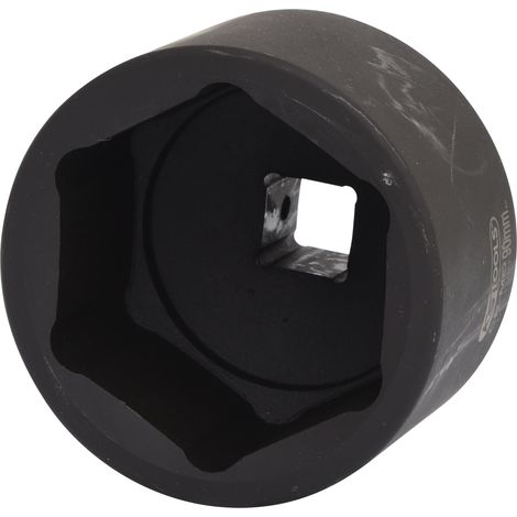 KS Tools 1 Sechskant-Kraft-Stecknuss, kurz, 90 mm (1/4)