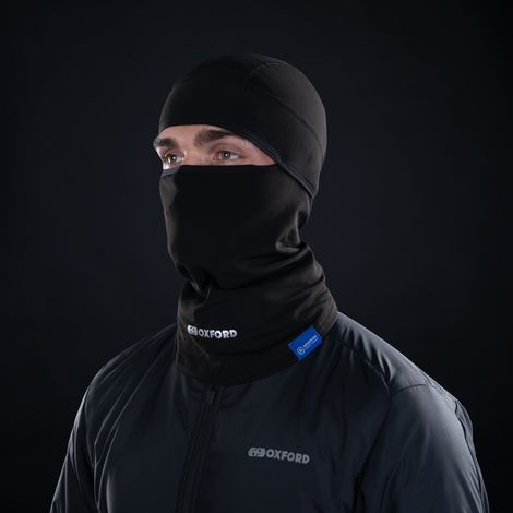 Cagoule longue Oxford Advanced Warmdry pour moto, taille unique (1/2)