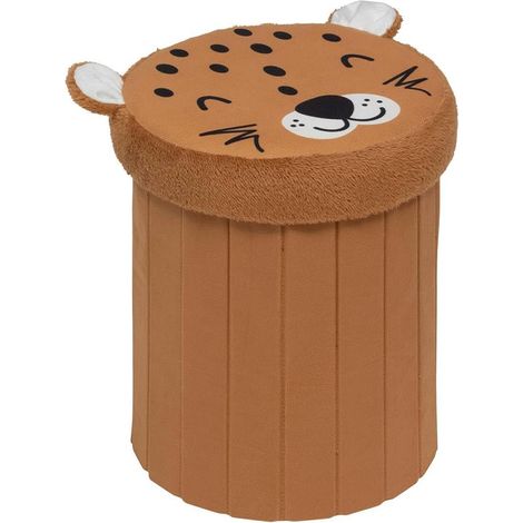 Pouf Pieghevole modello Leopardo Ø30x380 (1/4)