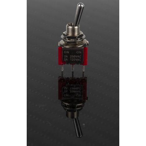 Interrupteur à levier RS PRO, On-On, 1RT, 2 A ( Prix pour 1 ) (1/5)