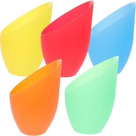 Abat-jour Plastique - Forme Fer à Cheval - Diamètre Trou Bas 40 mm - Pour Lampes Sur Pied Multitêtes - Lot de 5 (1/5)