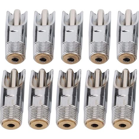 10 pièces Abreuvoir automatique,Acier inoxydable,Capuchon en cuivre,Système à téTine,Pour porc bétail
