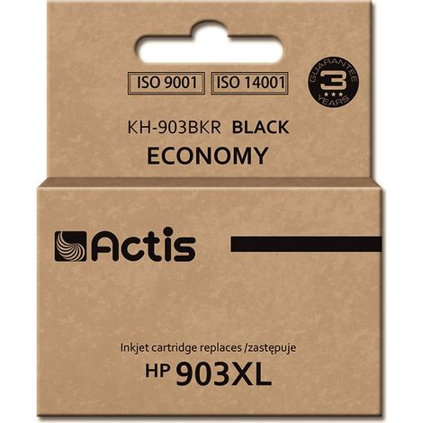 Actis KH-903BKR ink for HP replacement for HP 903XL T6M15AE Standard 30ml black - New Chip