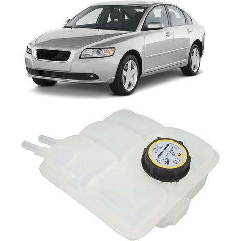 Le vase d'expansion du liquide de refroidissement du radiateur 1425193 convient aux Volvo V50, S40, C30, C70, Mazda 3 et Ford Focus (3M5H8K218AH). (1/5)