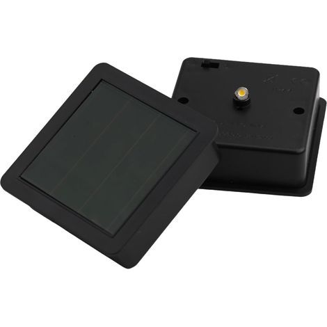 Ersatz-Solarlampe für quadratische Solarpaneele mit amorphem Silikonpanel, 2V 50mA und wiederaufladbarer AA-Batterie (4 Stück) (1/5)
