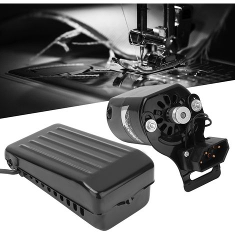 Moteur de Couture 180W avec Pédale Électrique - Kit Complet pour Machine à Coudre Domestique - Alimentation 220V EU (1/5)