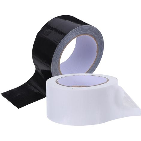 2 Rouleaux Ruban Adhésif en Tissu Toilé Épais Seule Face, Résistant la Déchirure la Température, Structure en Maille pour Réparation de Meubles et Atelier (1/5)
