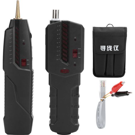 Détecteur de Câbles Haute Précision pour Réseau LAN RJ45 RJ11 - Testeur TXJ001 (1/5)