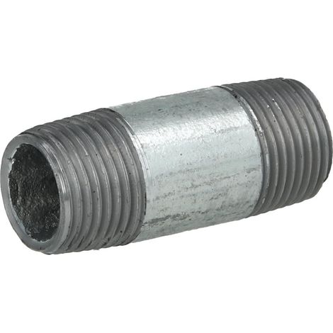 Nipple double galvanisé 3/8'' x 40 mm