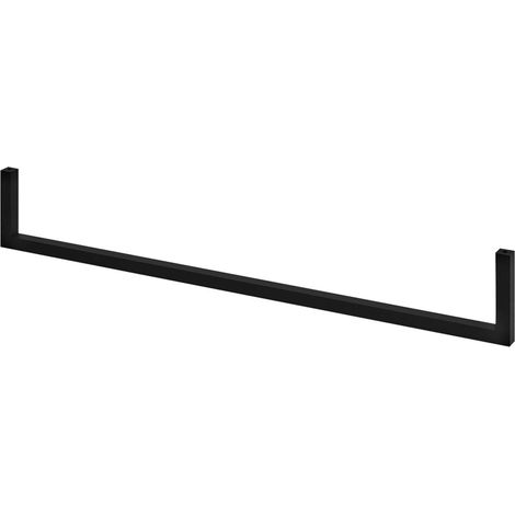 Sapho Avice - Toallero, longitud 60 cm, negro mate VC475 (1/3)