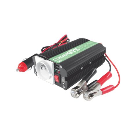 GYS – Convertisseur de tension 300W 27053 – 12V à 230V – Protection thermique et contre surcharges – Port USB 5V pour appareils