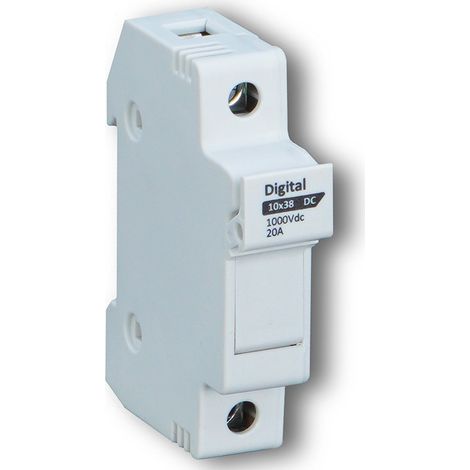 Digital Electric - 02612 - Coupe Circuit 1x20A/10x38/1000Vdc