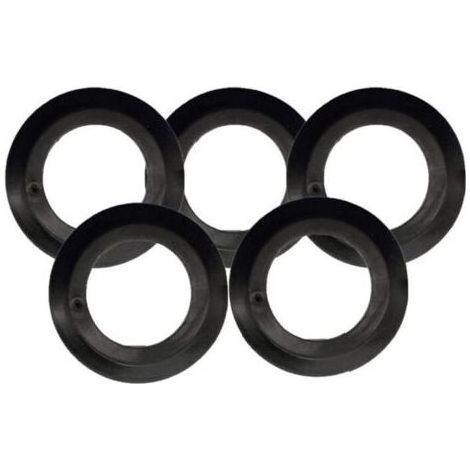 Lot de 5 joints pour bonde de baignoire, joint à lèvre pour bonde d'évier, joint en caoutchouc pour crépine (1/4)
