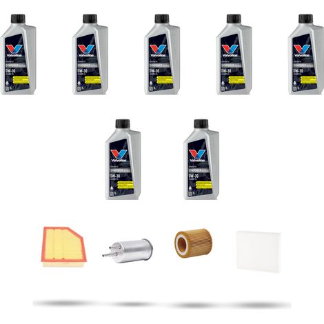 Kit tagliando 4 FILTRI e 7L OLIO compatibile con Volvo S80 II 3.0 T6 224Kw dal 2010 al 2016 (1/5)