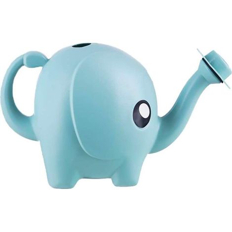 Arrosoir En Plastique - Forme D'éléphant - 25 cm - Pour Jardin Et Enfants - 1 Pièce (1/5)