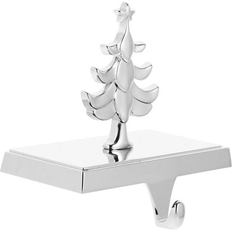 Gancho para calcetines navideños, colgador para calcetines navideños, soporte para árbol de Navidad, ganchos para calcetines, colgador navideño, colgador para calcetines navideños, hierro (1/5)