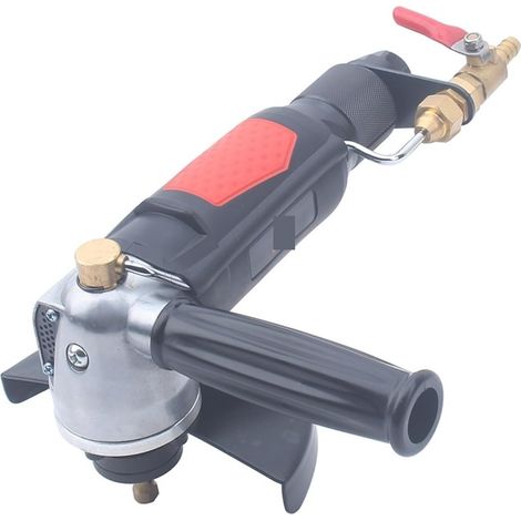Type d'alimentation en Eau Industrielle 5 "Outil de meuleuse d'angle d'air 125 MM découpeuse de Pierre Humide pneumatique (1/5)