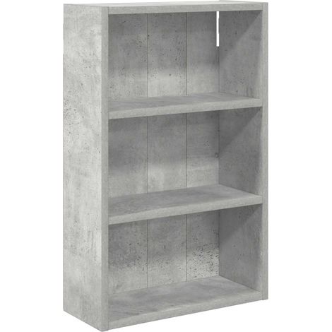 Bathroom Wall Cabinet Concrete Grey 40 x 16 x 62.5 cm vidaXL