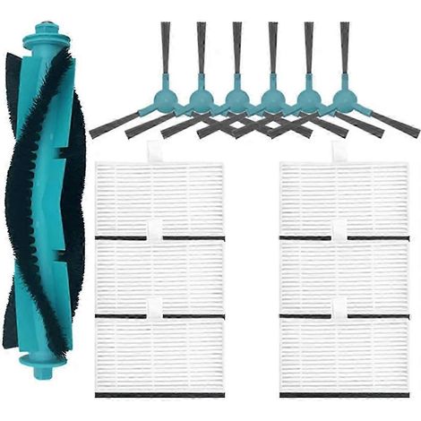 Set de 4 brosses latérales + filtre HEPA haute performance pour aspirateur robot 2499 Ultra, pièces de rechange compatibles, nettoyage efficace sols et moquettes, accessoires durables pour maison inte (1/5)