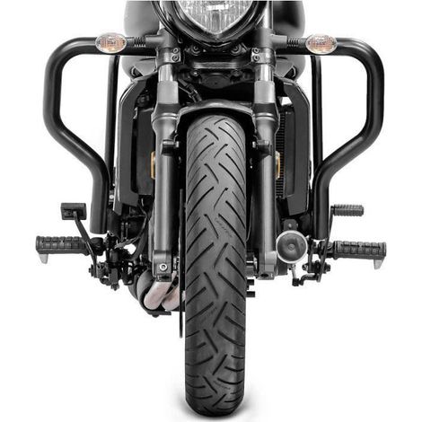 Parafango cilindro - Craftride - Compatile con Kawasaki Vulcan S/Café 2015-2025 - Acciaio Ø 38 mm - Protezione motore (1/5)