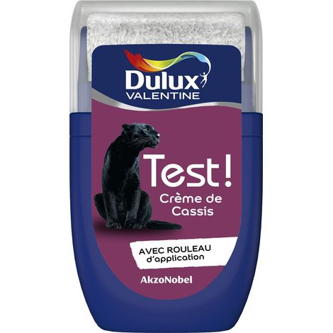 Testeur couleur Crème De Cassis 30 mL - Peinture Dulux Valentine