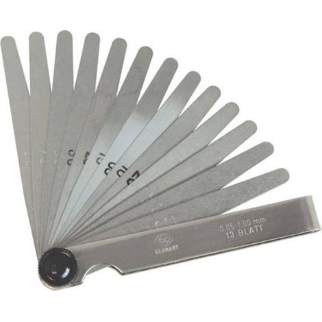 CK Modelo de Calibre de Espesor Compacto 13 Láminas