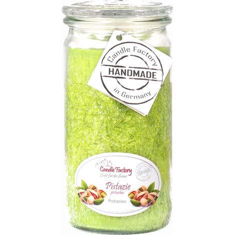 Candle Factory Mini Jumbo Pistazie Duftkerze Dekokerze 307178