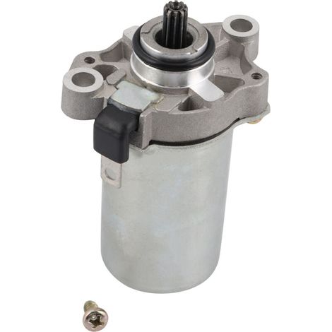 Démarreur pour moto Piaggio ZIP50 LIBERTY50 HONDA CH80, 10 dents, 12 V, compatible avec les démarreurs de qualité d'origine pour scooters (1/5)
