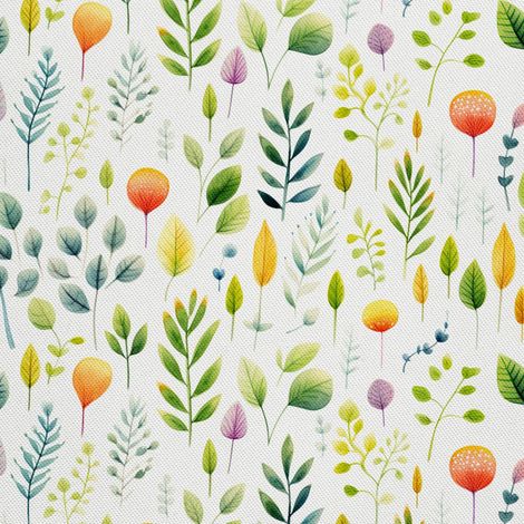 Telas decorativas para exteriores Oxford - estampado vegetal - DX2004 (1/5)