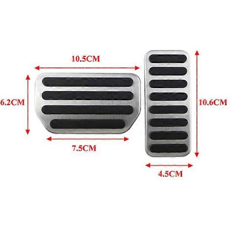 Accessoires pour pédales d'accélérateur, de frein et de gaz (boîte automatique/manuelle) pour Suzuki SX4, Aerio, Ciaz, Vitara, S-Cross, Splash, Ignis et Kizashi (1/5)