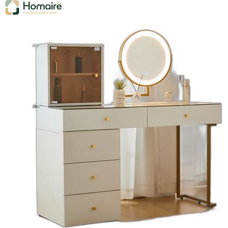 Colonnes de rangement multicolore en verre 120 x 45 x 115 cm HOMAIRE (1/5)