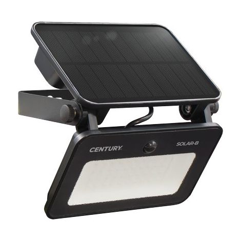 PROIETTORE LED SOLARE SOLARB 1S CENTURY VOLT 3,7 AH 7,2 W 8 RGB LN 800 IP65 + 1 SENSORE