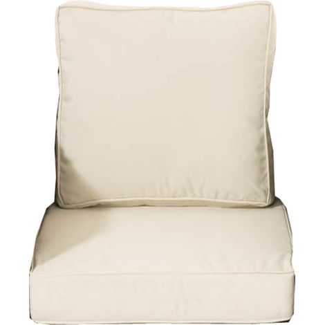 Copricuscino Poltrona Bergen crema