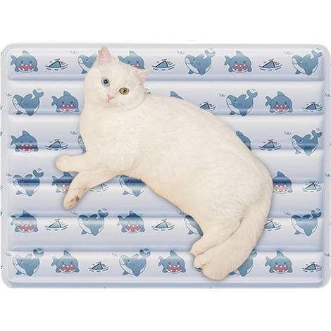 Generisch Tapis rafraîchissant pour chien, tapis de lit en gel, tapis de crate cool, tapis d'été imperméable pour animaux de compagnie pour la maison, le couloir, le jardin, l'appartement, le canapé (1/5)