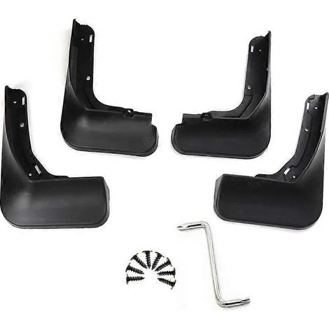 Spritzschutz-Kotflügel, Schmutzfänger, vorne und hinten, 4-teiliges Set für Chery Chirey Omoda 5 C5 Chery FX Fownix FX (2022–2024) – Schwarz