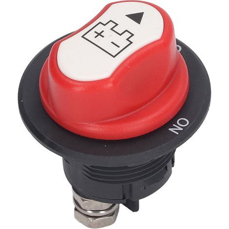 100-A-Batterietrennschalter, 2 Positionen, Trennschalter, Stromabschaltung für Auto, Boot, Wohnmobil, LKW (1/5)