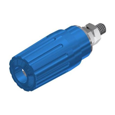 Borne de polarité Ø stylo (détails): 4 mm Hirschmann Test & Measurement PKI 100 930757102 bleu 35 A (1/2)