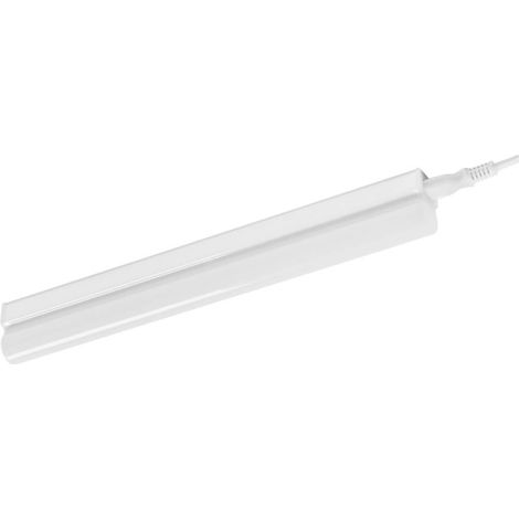 OSRAM BATTEN SENSOR Réglette LED, 32cm, 4W, 450lm, forme T5 avec lumière blanche chaude (3000K), capteur PIR permettant l'allumage/extinction sans contact, protection IP20, économie d'énergie (1/3)