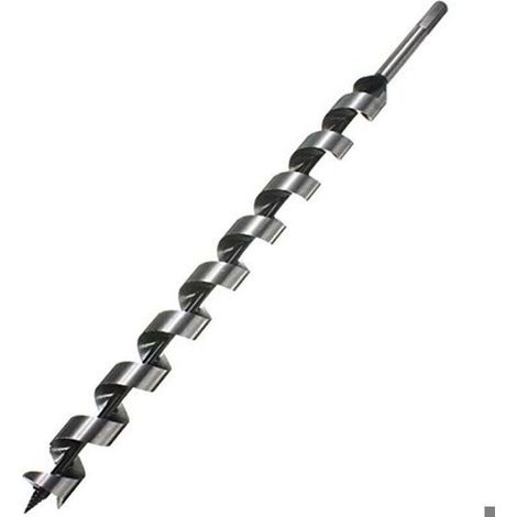 Foret à bois hélicoïdal – 460 mm, diamètre 6-28 mm – Acier haute teneur en carbone (1/4)