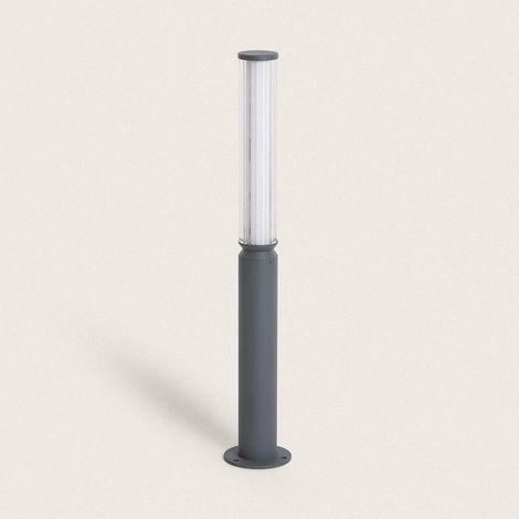Balise LED Extérieure 12W en Saillie sur Pied 80 cm Britget Anthracite (1/5)