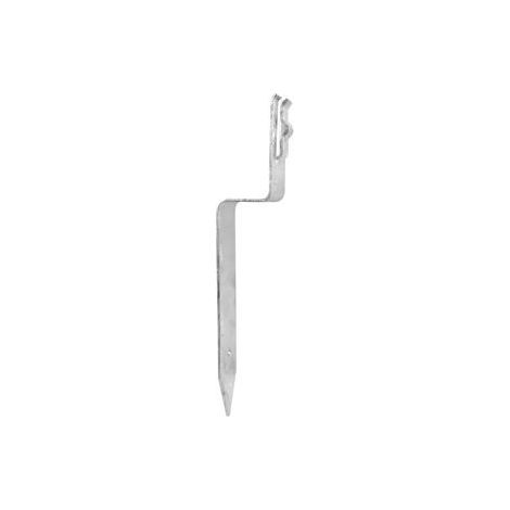 Support écarteur St/tZn version coudée conducteur plat 40 mm