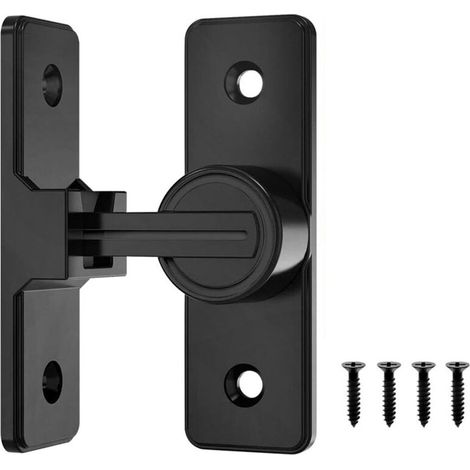 Verrou Porte Coulissante - Alliage De Zinc - Angle 90 Degres - Pour Porte Fenetre Coulissante - Lot De 1