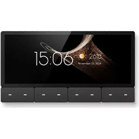 Panneau de commande central intelligent ZIGBEE WIFI Système audio Android 11 Noir (1/5)