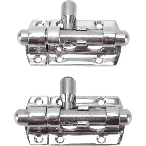 Verrous de verrouillage à boulon coulissant, loquet de porte de sécurité en acier inoxydable pour fenêtres marines, trappes de portes (1/5)