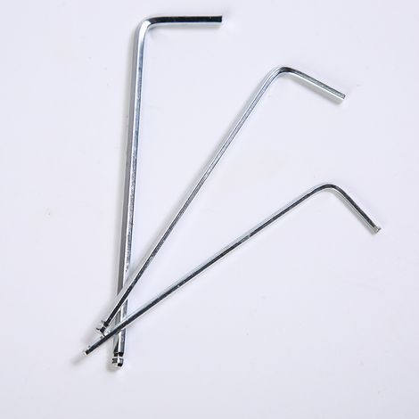 Jeu de Clés Allen Longues avec Embouts Torx et à Boule Métrique pour Serrage sous Angle dans Espaces Restreints