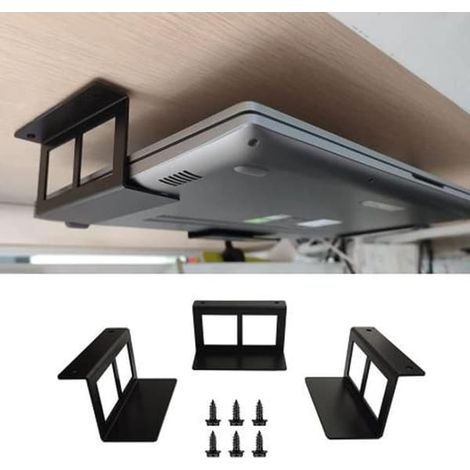 BelleRise - Console de bureau pour ordinateur portable en structure métallique réglable