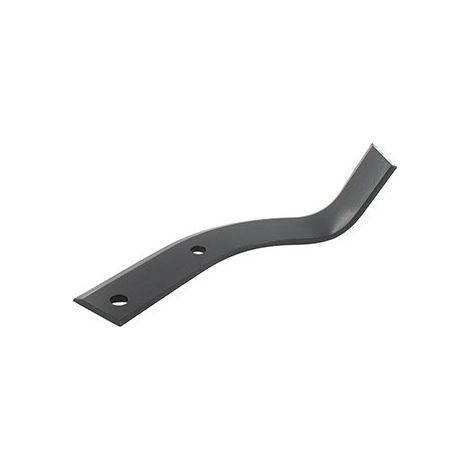 Cuchillo de fresado izquierdo para fresado trasero compatible con Husqvarna y MTD - L: 200mm. Tipo de trabajo.