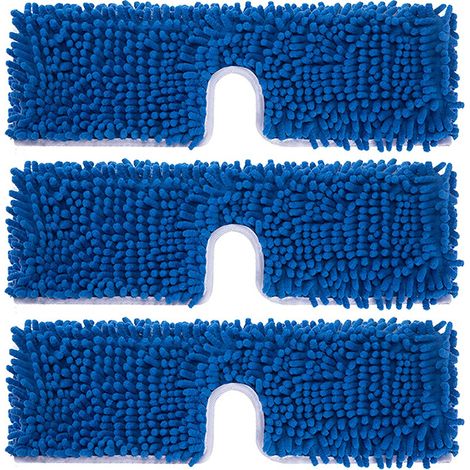 Lingette de rechange compatible pour balai plat en microfibre O-Cedar, accessoire pour tête de balai chenille utilisable à sec ou humide (1/5)
