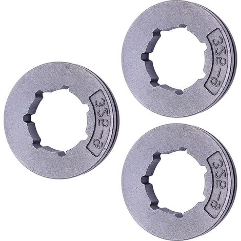 Kit de jante de pignon standard 7 cannelures, 325 pas, 9 dents, Pour Stihl, Husqvarna, Jonsered, Poulan, pièce de tronçonneuse (1/5)