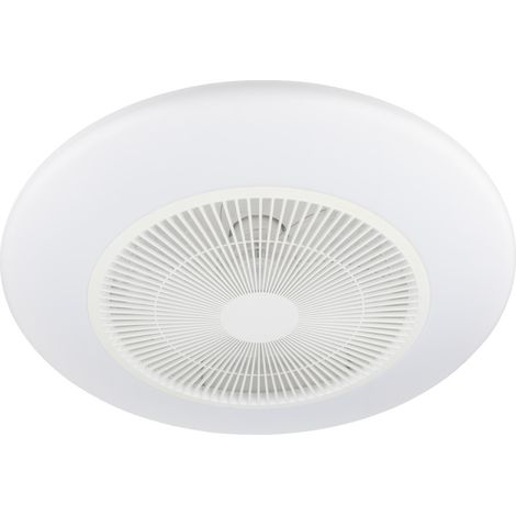 Voltman – Ventilateur de plafond LED 40W dimmable – Éclairage 4000lm – 6 vitesses – Moteur en cuivre – Ø55cm – Télécommande incluse (1/5)